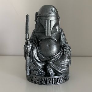 Star Wars Mandalorian Buddha